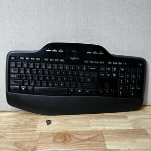 Logitech MK710 Wireless Keyboard Y-R0059 Unifying Receiver Tested Working READ